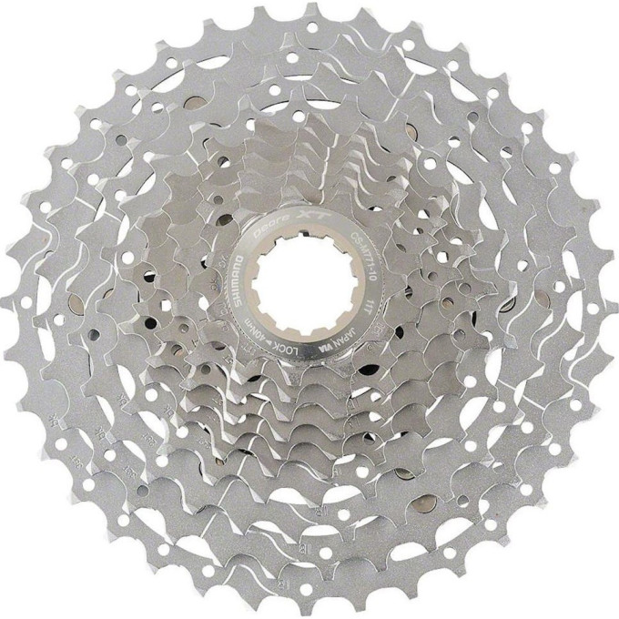 Кассета SHIMANO DEORE XT, M771, 10 скоростей, 11-36 ICSM77110136
