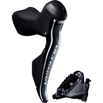 Шифтер/Тормозная ручка SHIMANO ULTEGRA DI2, ST-R8070/BR-R8070, правый, на 11 скоростей, под дисковый тормоз, полимерный