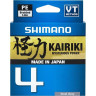 Леска плетёная SHIMANO KAIRIKI 4 PE 150 м серая 0,28 мм 26 кг LDM54TE4028015S
