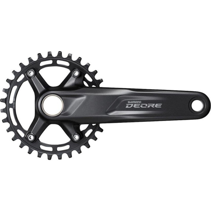 Система SHIMANO DEORE M5100-1 для 1x10/11 скоростей, 175мм, интегрированный вал, 32T без каретки, для CL:52мм EFCM51001EXA2